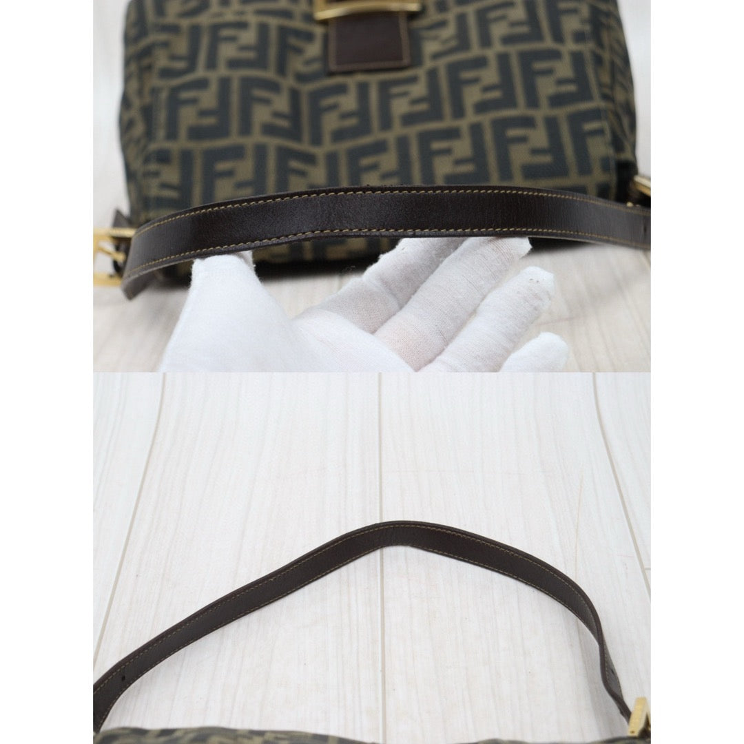 Good ( Rank AB)｜ FENDI Zucca Mamma Baguette Shoulder Bag ｜25042115