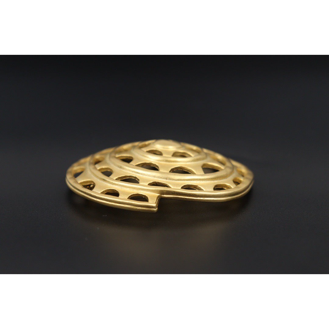 Very Good ( Rank A)  ｜ Givenchy  Vintage Gold Brooch ｜Q24041502