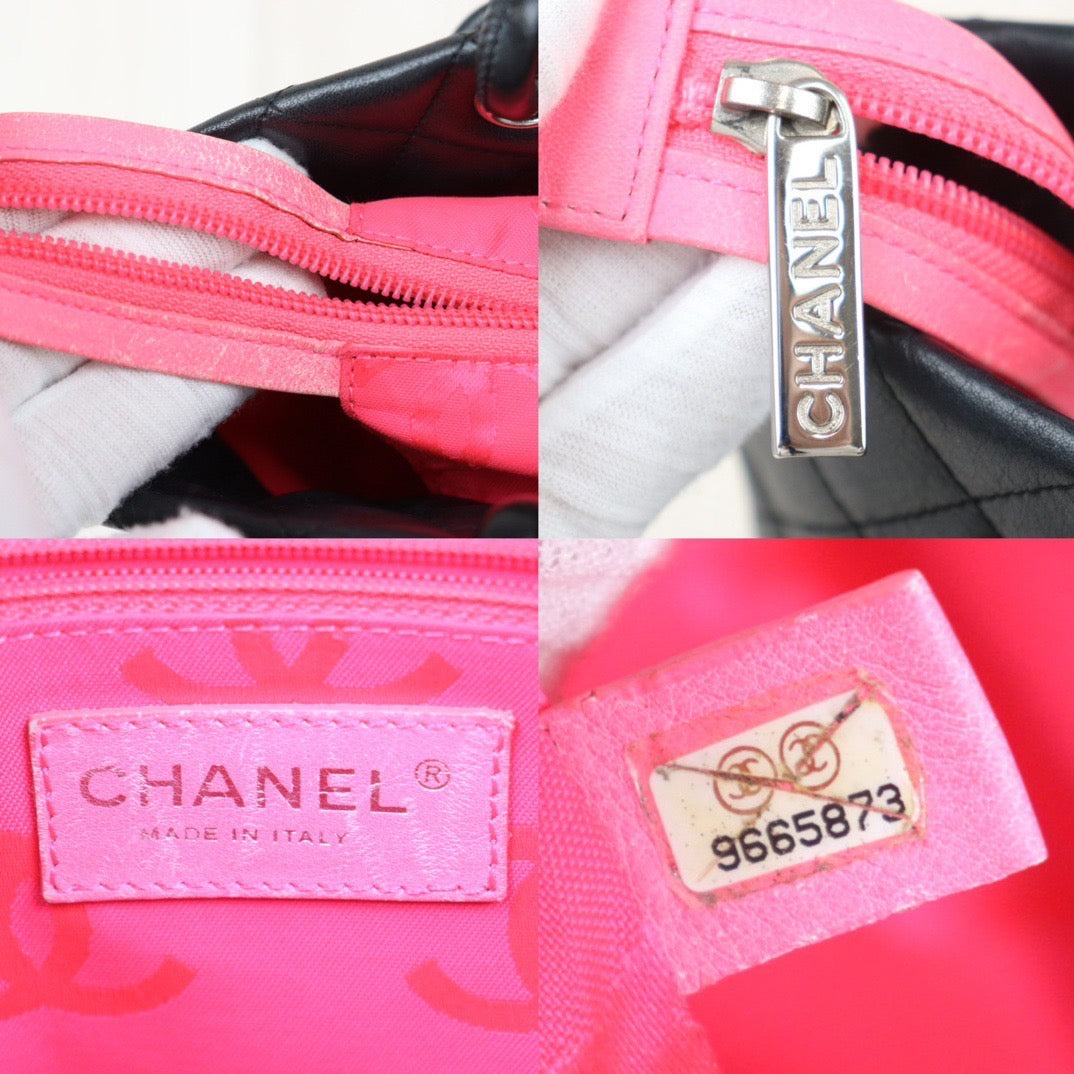 Rank AB ｜ CHANEL Cambon Line ToteBag  Made In 2004-2005 Year｜24041801