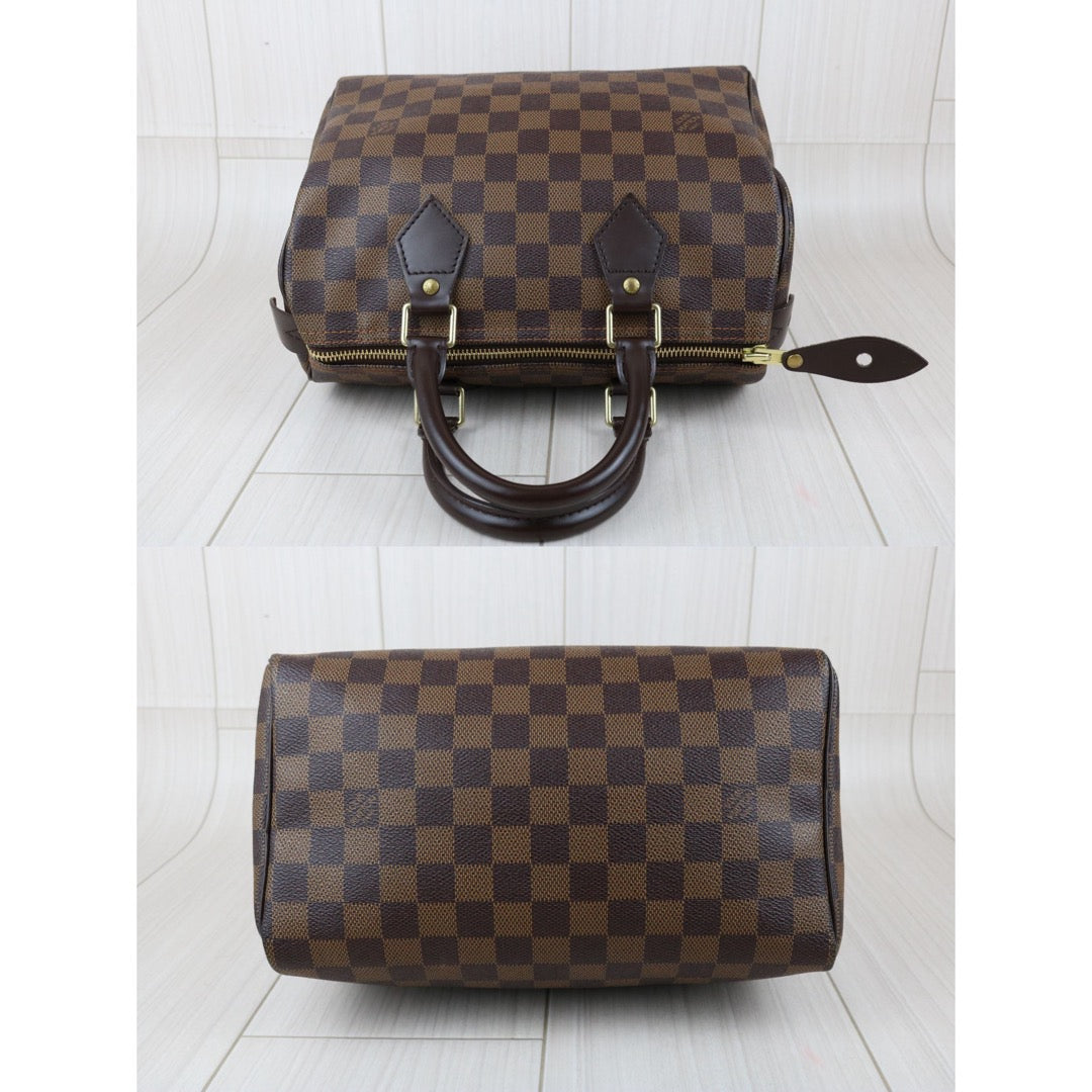 Include Entrupy Certificate of Authenticity｜Good ( Rank AB)｜ Louis Vuitton Damier Speedy 25 Hand Bag ｜X26092108