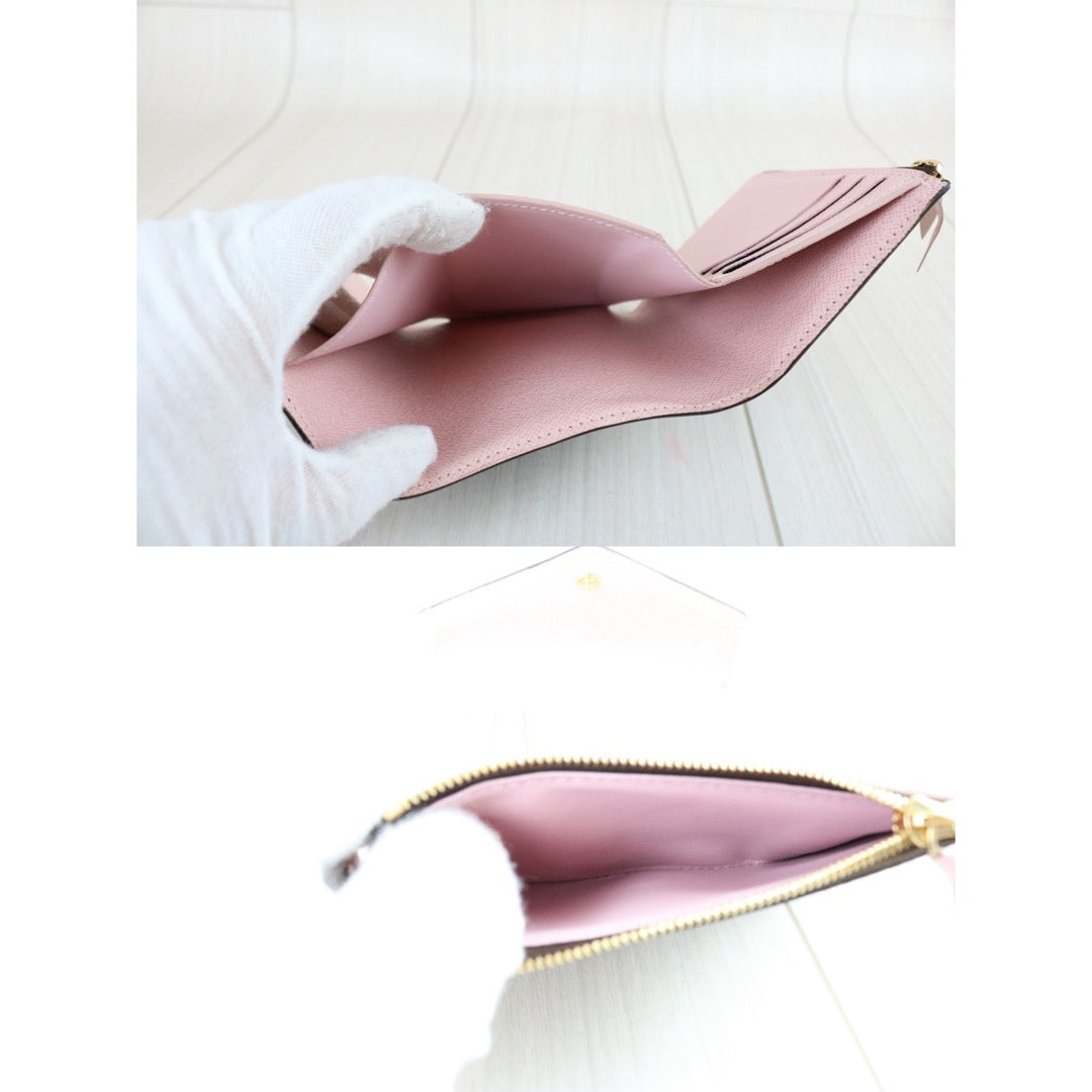 Include Entrupy Certificate of Authenticity｜Good ( Rank AB)｜ Louis Vuitton Monogram Ariane Wallet Rose Ballerine｜S26090734