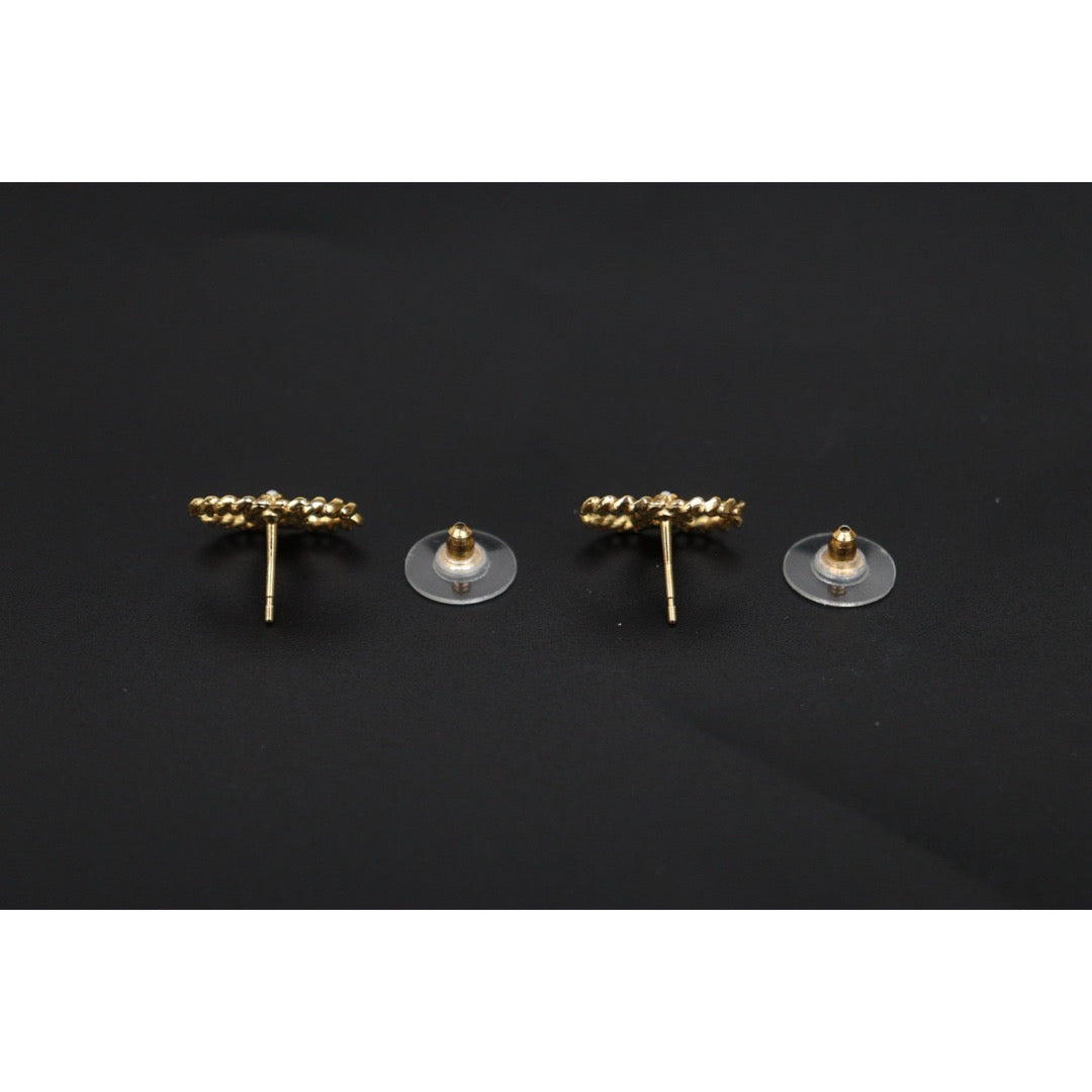 Include Authentic Detective Certificate of Authenticity｜Very Good ( Rank A) ｜CHANEL A18K COCO Mark  Chain Earrings Made In 2018Year｜S26031011