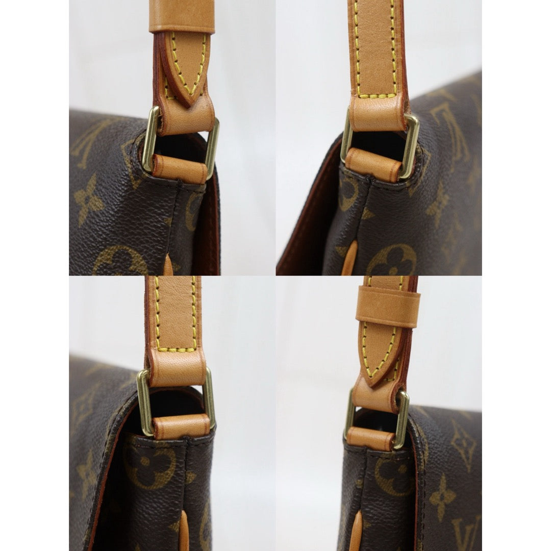 Include Entrupy Certificate of Authenticity｜Good ( Rank AB)｜ Louis Vuitton Monogram Musette Tango Shoulder Bag｜26011414