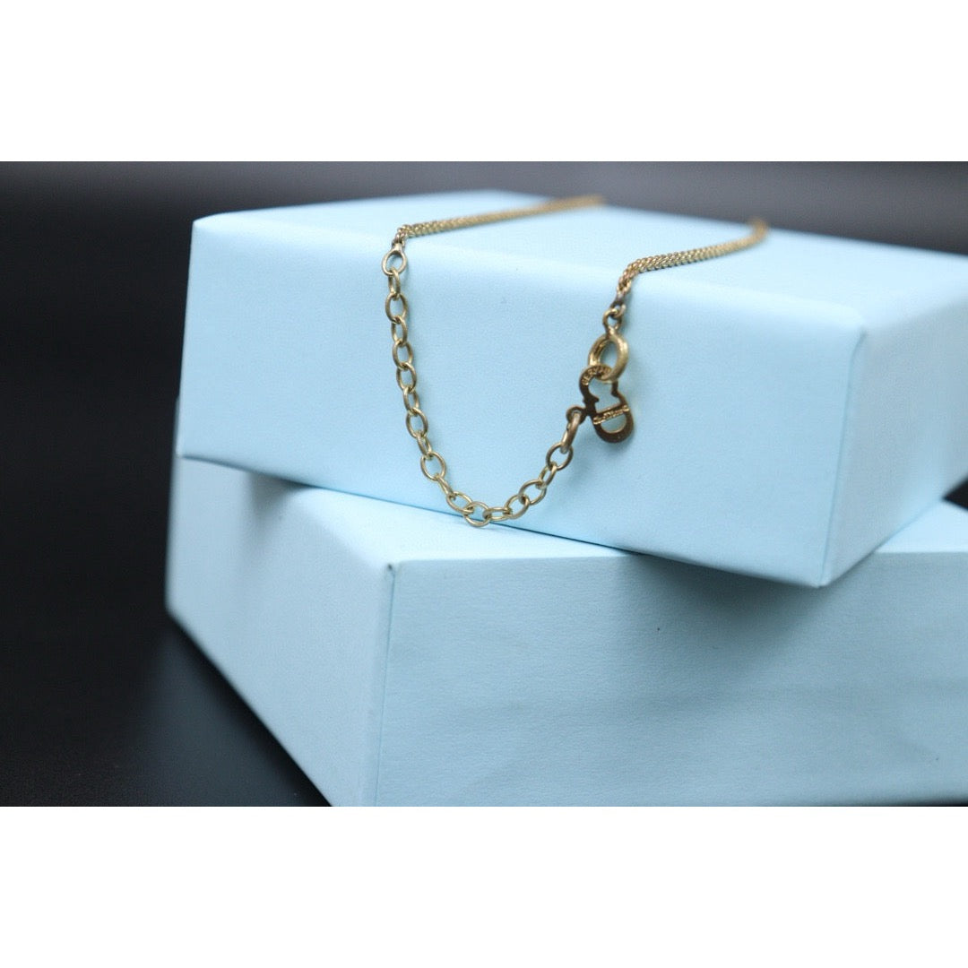 Good ( Rank AB)｜ Dior CD Necklace Gold Plated ｜V24110751