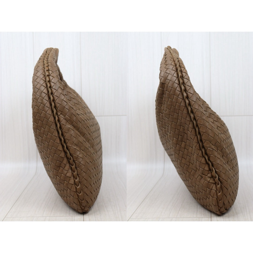 Very Good ( Rank A)｜ Bottega Veneta Lamb Skin Braid Shoulder Bag Caramel｜S25072912