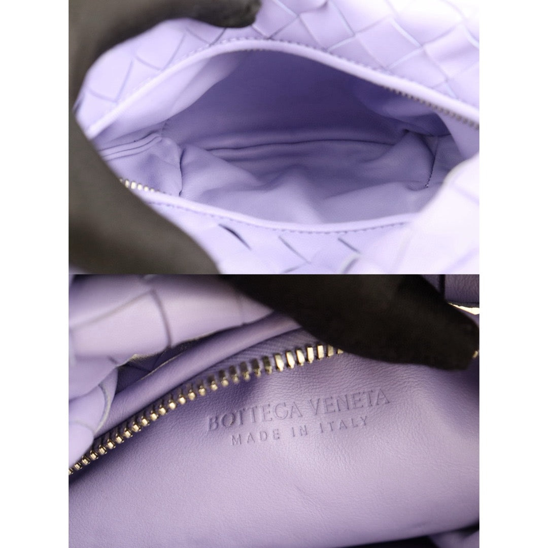 Very Good ( Rank A)｜ Bottega Veneta Lamb Skin Mini Jodie Hand Bag Purple｜H25042218