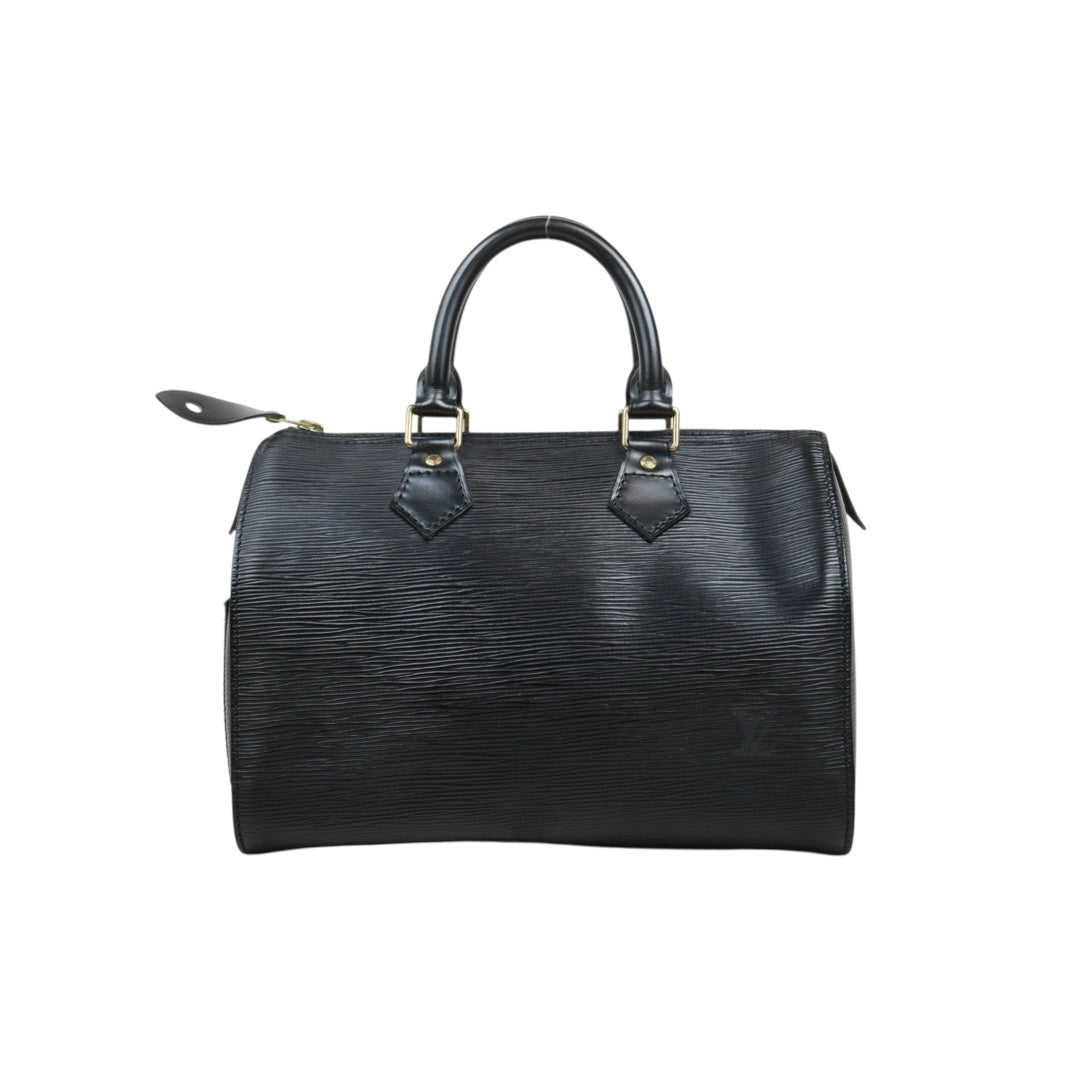 Good ( Rank AB)｜ LV Epi Speedy 25 Hand Bag Black｜25052110