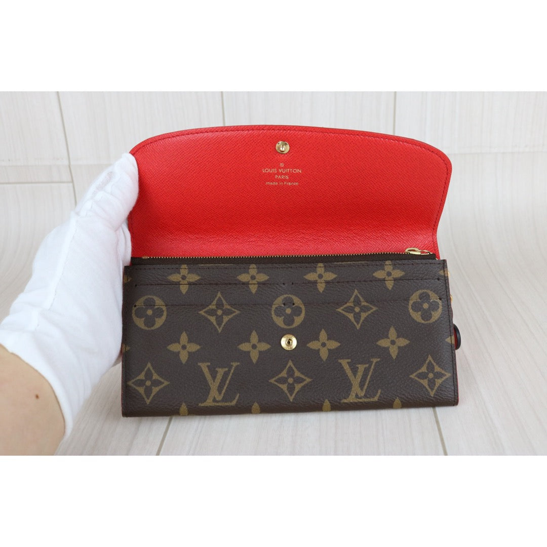 Very Good ( Rank A)｜  LV Monogram Emilie Long Style Wallet ｜S25051506
