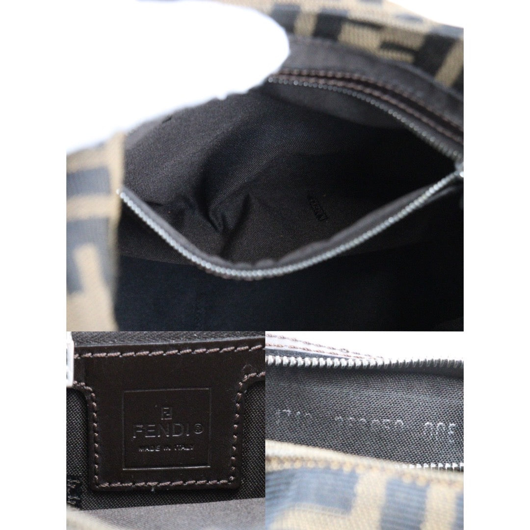 Rank A｜ FENDI Zucca Mamma Shoulder Bag ｜24030719