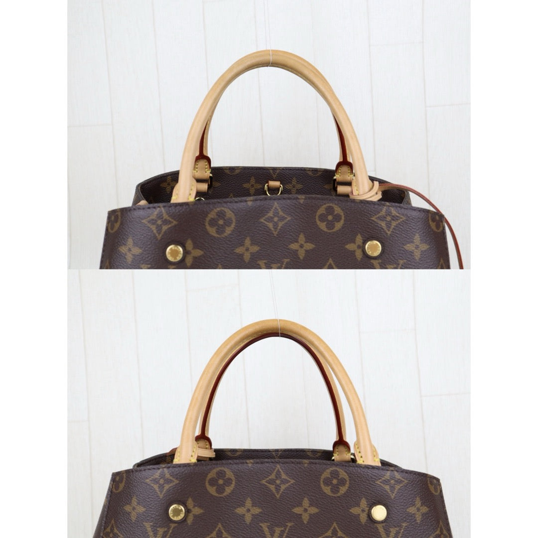 Good ( Rank AB)｜LV Monogram Montaigne MM Hand Bag Shoulder Bag｜S25090106