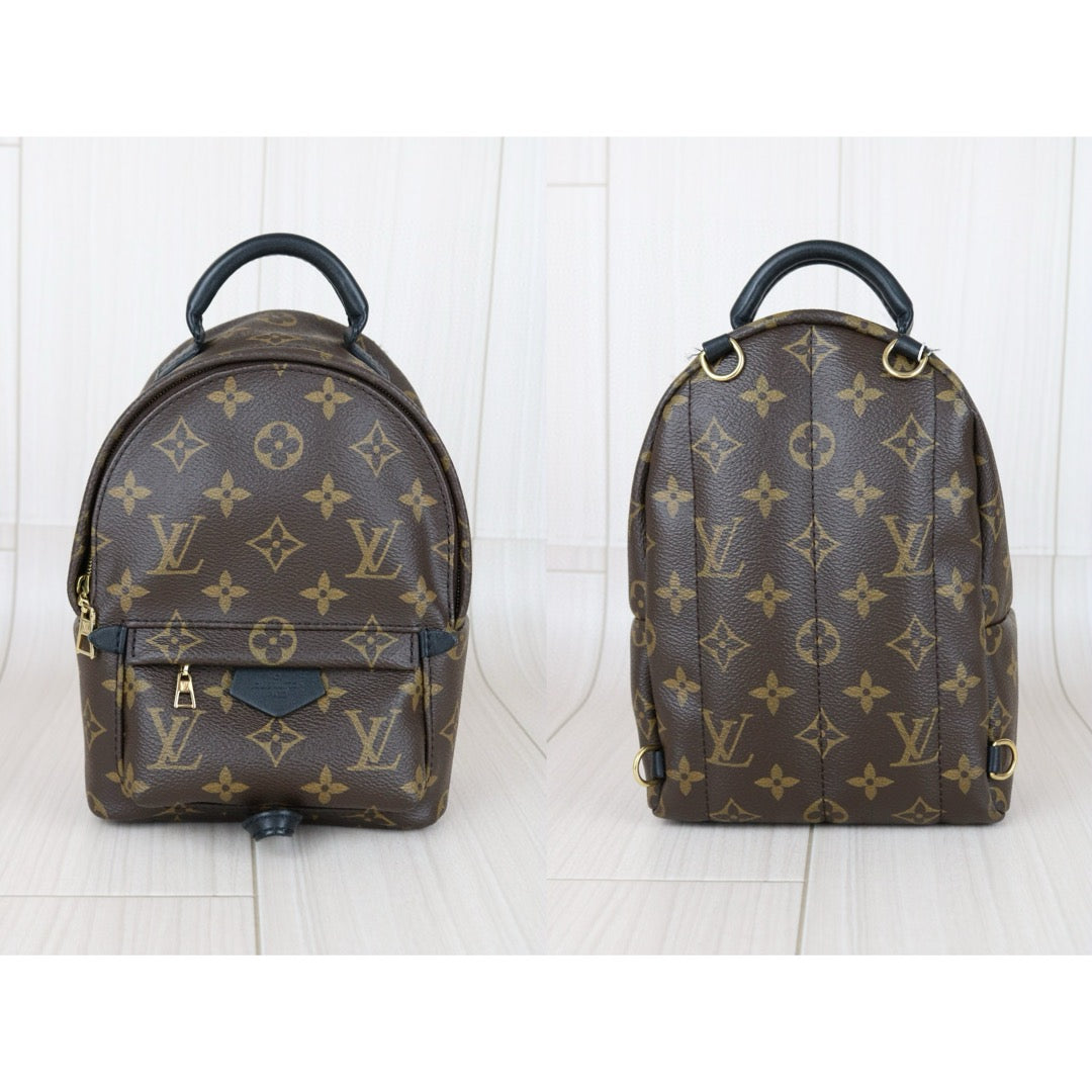 Very Good ( Rank A) ｜  LV Monogram Coated Canvas Mini Palm Springs Backpack｜W25050101