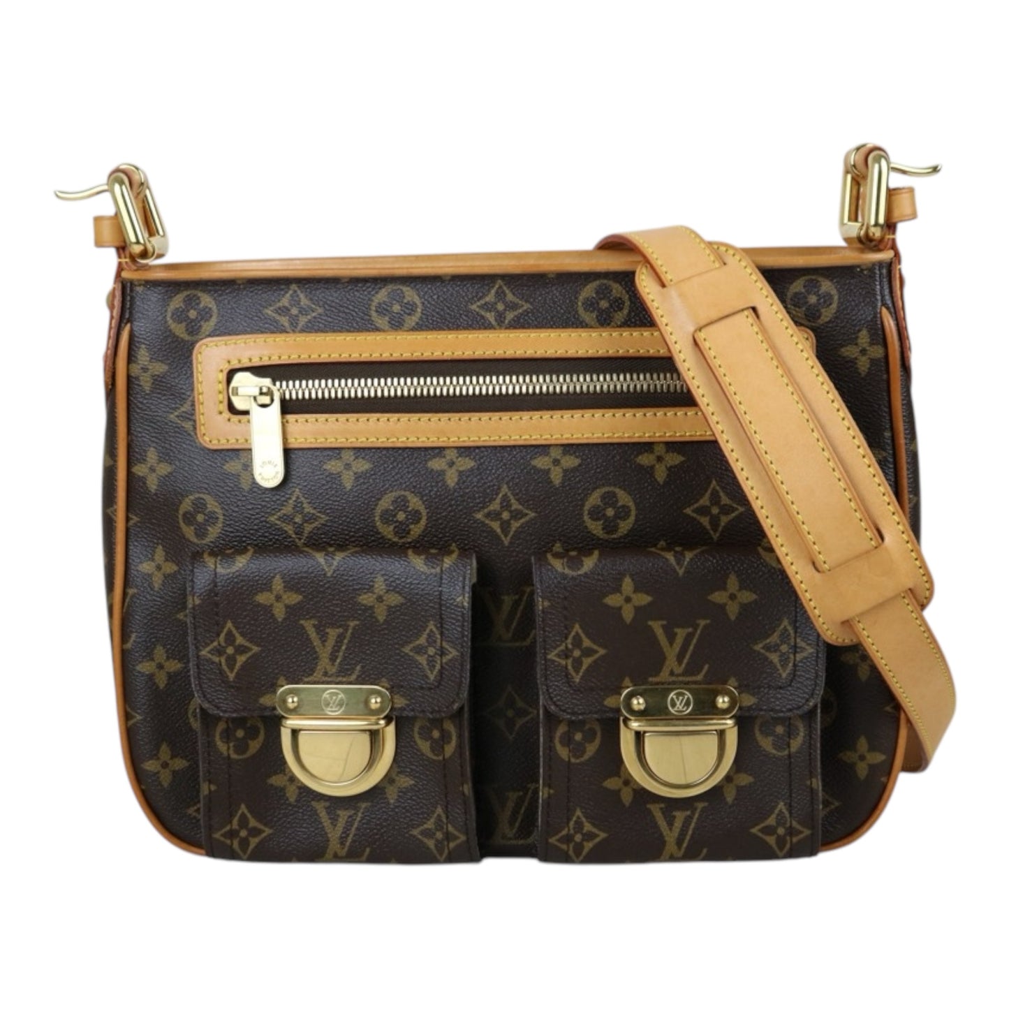 Very Good( Rank A) ｜ LV Monogram Hudson GM Shoulder Bag