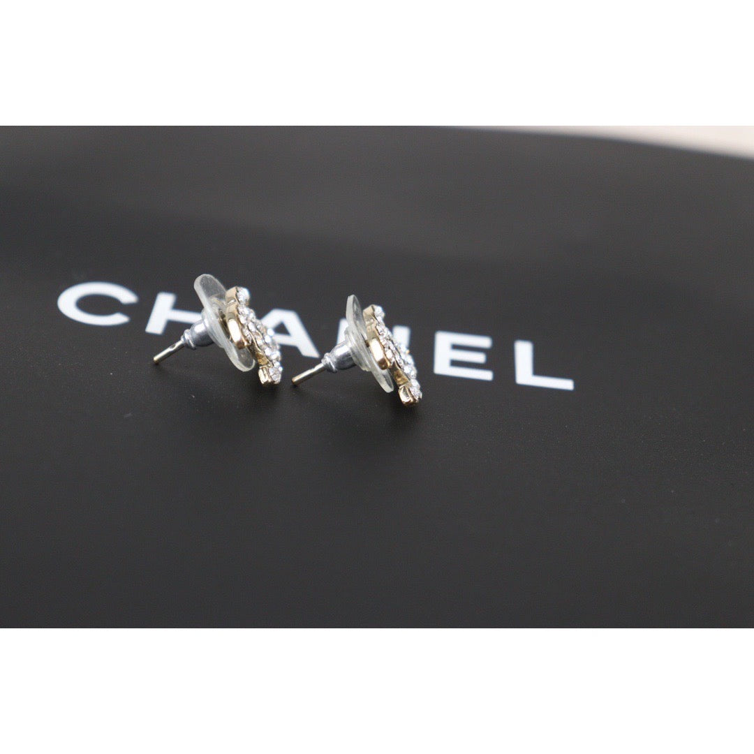 Rank A ｜CHANEL Coco Diamond Stone Piercing ｜V23080105