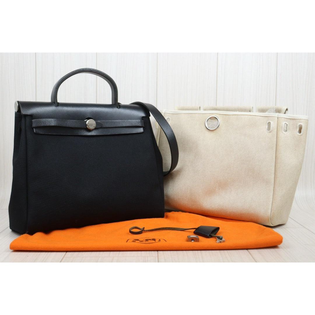 Good ( Rank AB)｜ HERMES Herbag PM □E Shoulder Bag  Made In 2001 Year｜25103001