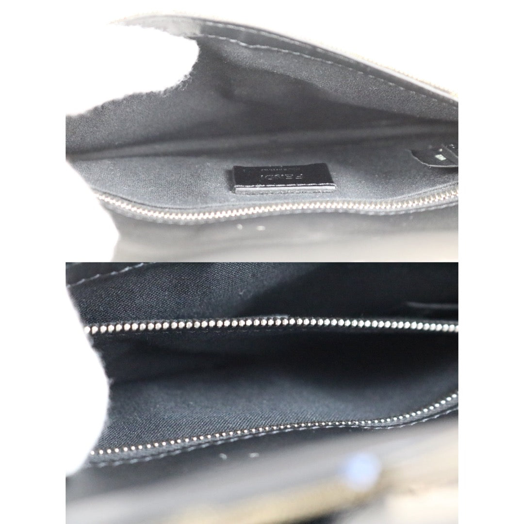 Include Entrupy Certificate of Authenticity｜Very Good ( Rank A)｜ FENDI Mamma Marsupio Baguette Bum Bag Shoulder Bag｜Z26091604