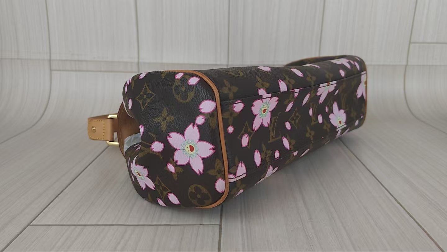 LV Monogram Takashi Murakami Sakura Handbag