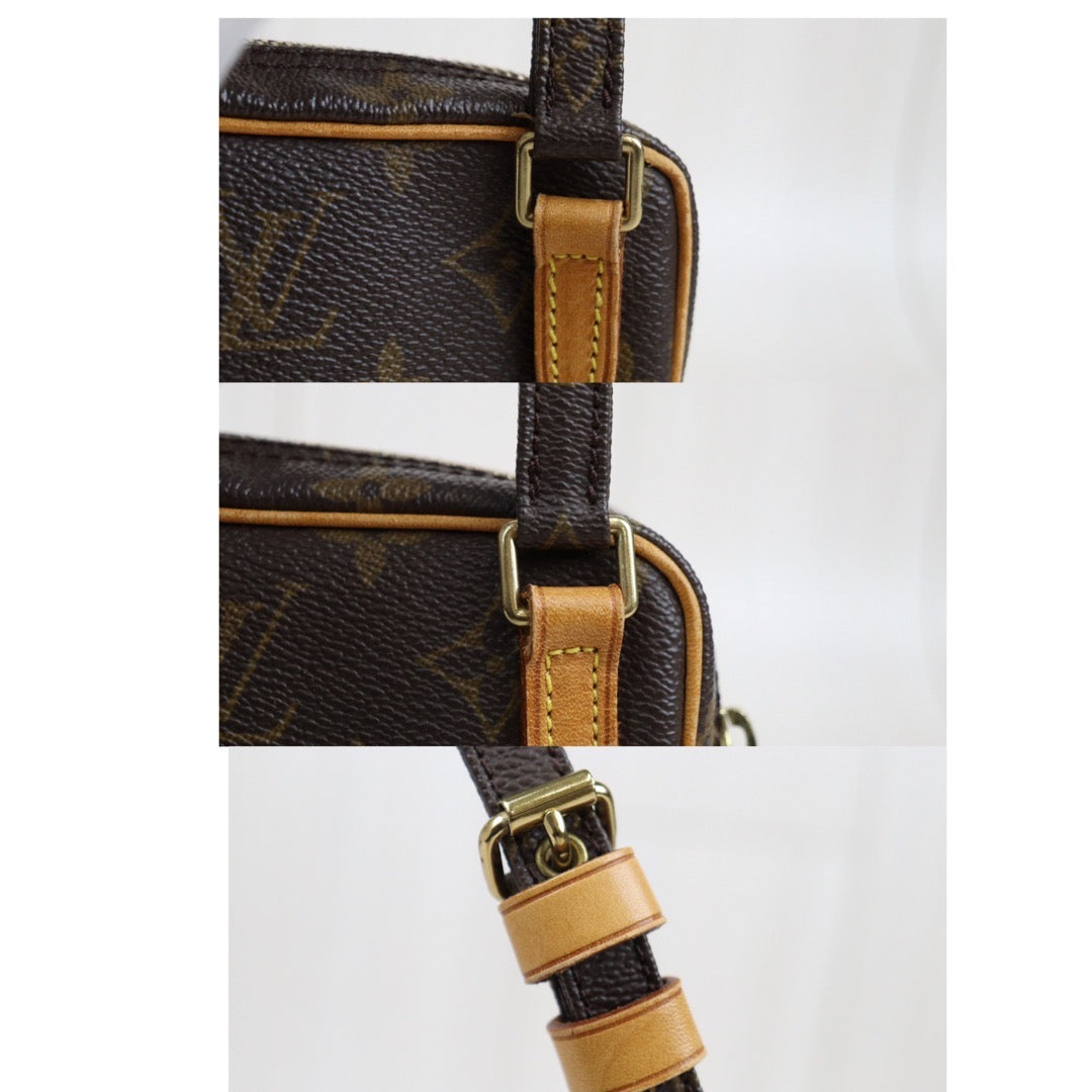 Rank AB｜LV Monogram Pochette Marley Bandolier Shoulder Bag｜23122505