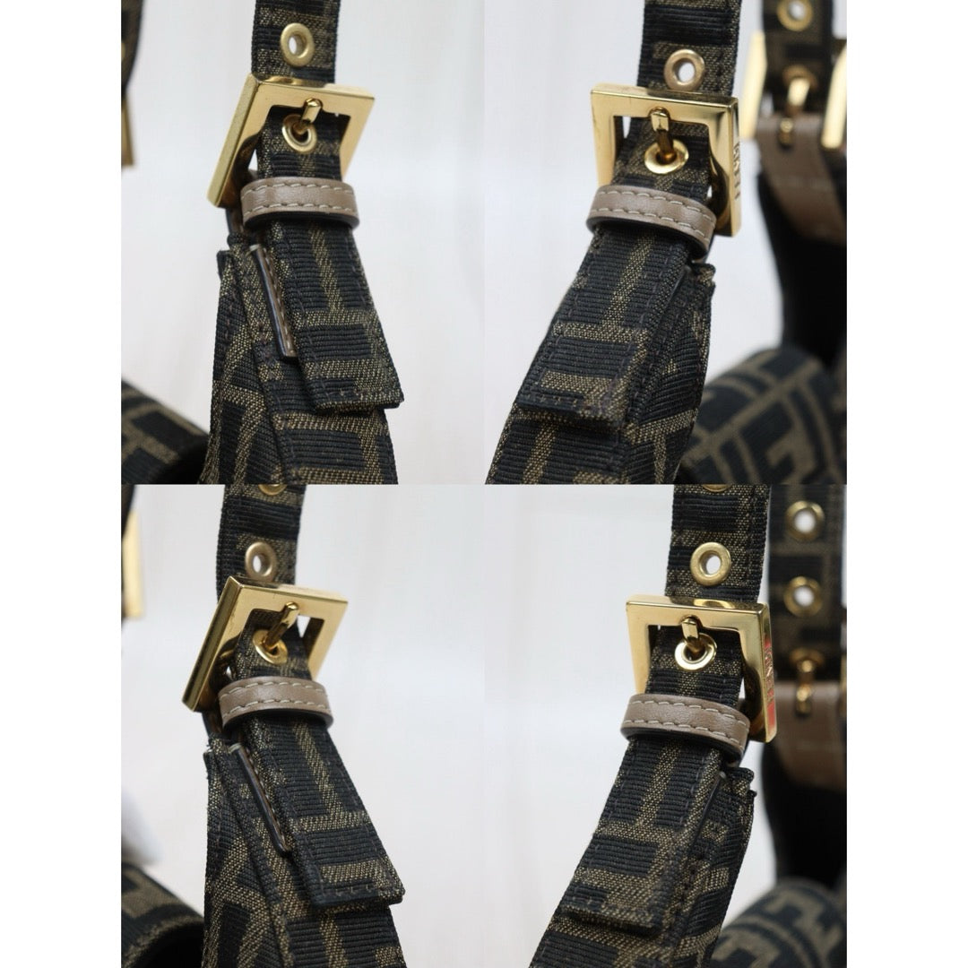 Very Good ( Rank A)｜ FENDI Zucca Mini Cookie Handbag｜S25110427