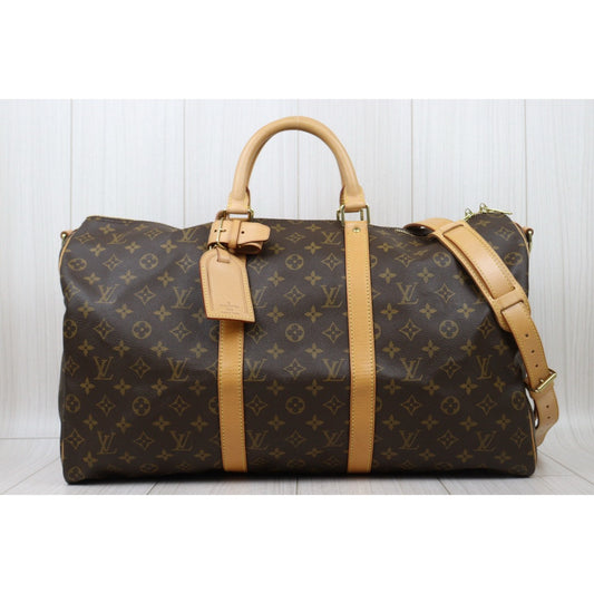 Very Good ( Rank A)｜ LV Monogram Keypol Bandrière 50 With Shoulderstrap｜25013113