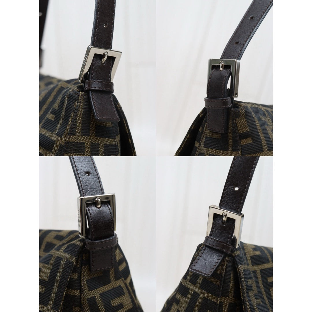 Very Good ( Rank A)｜ FENDI Zucca Mamma Baguette Shoulder Bag｜25060501