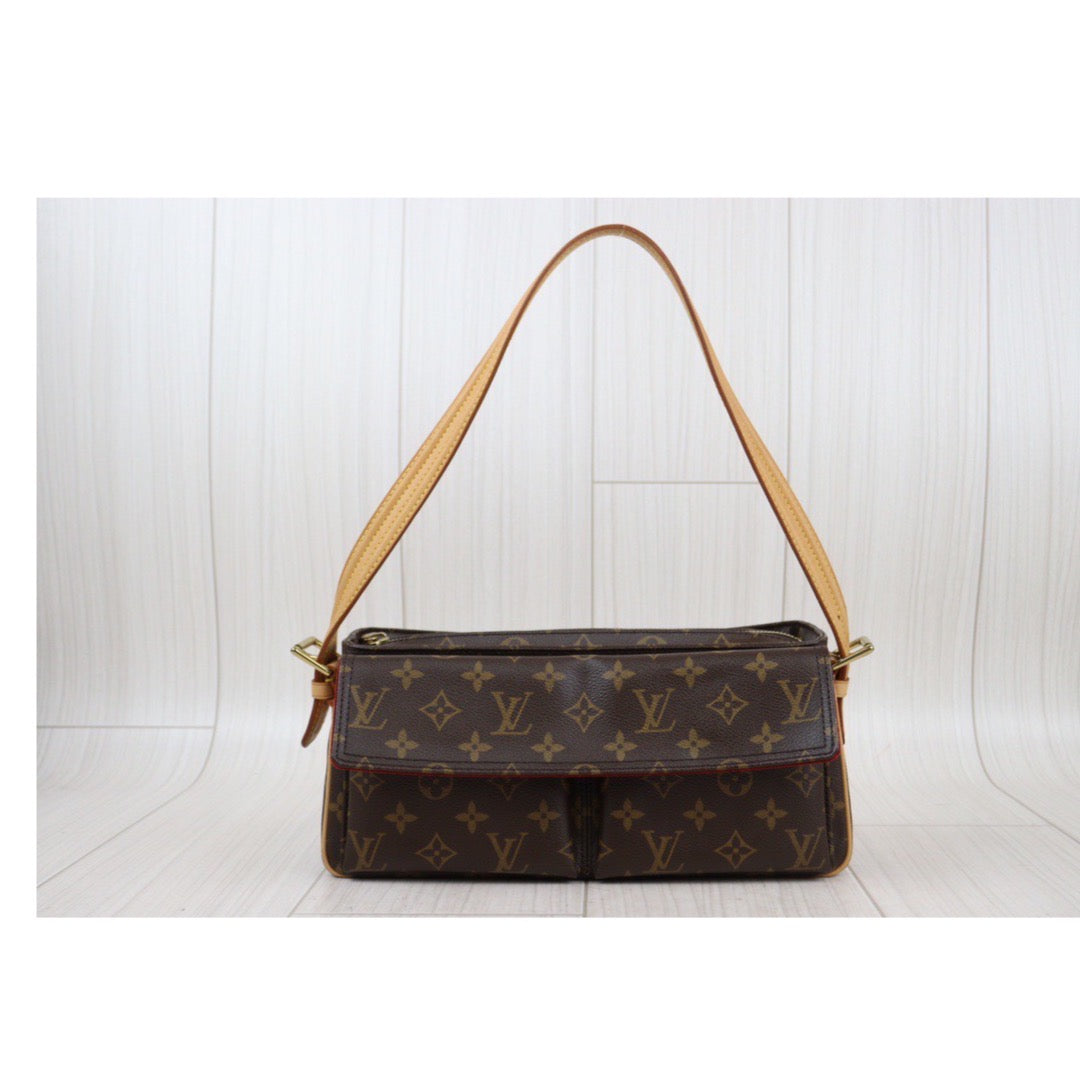 Rank A ｜LV Monogram Viva Cite MM Shoulder Bag｜24010502