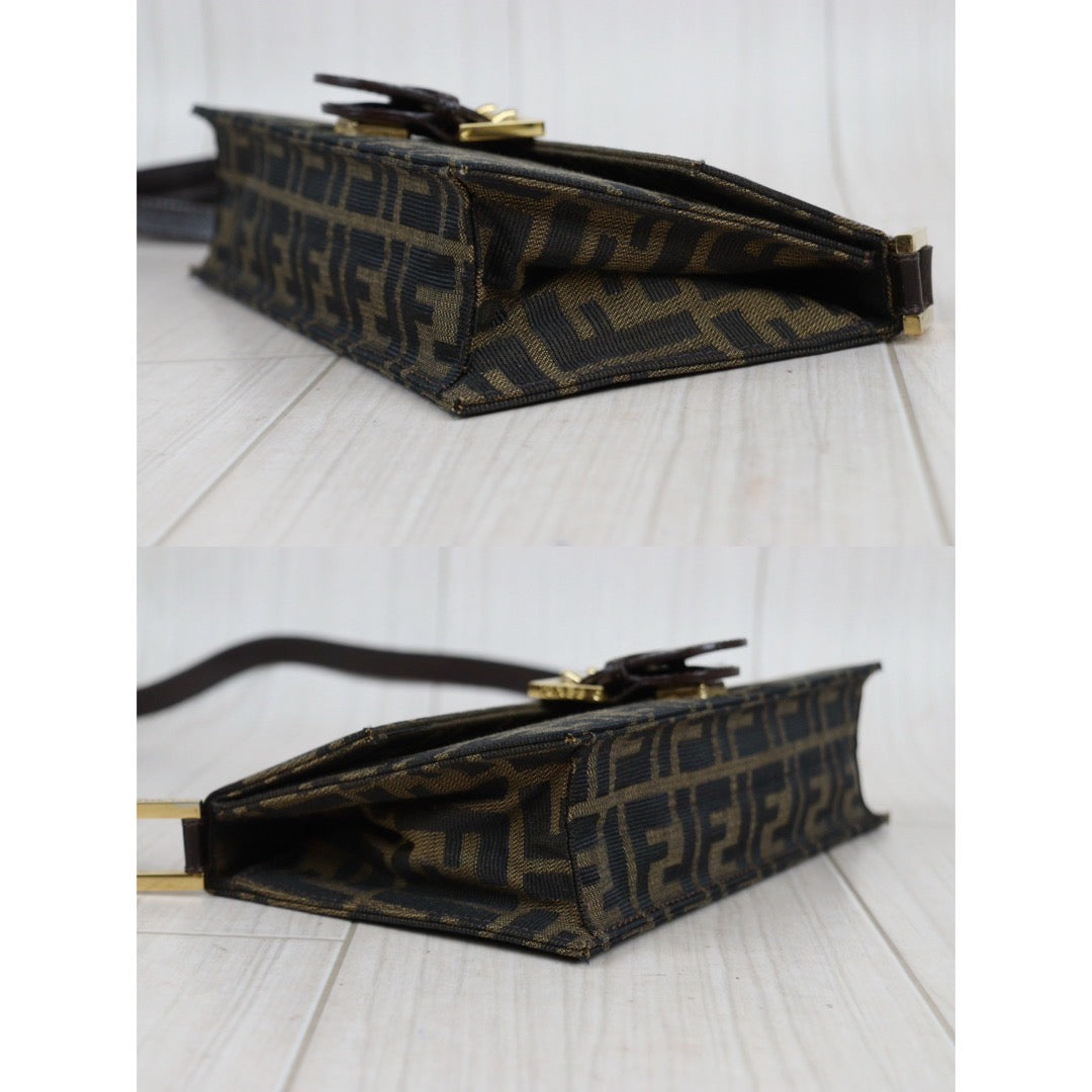 Rank A ｜ FENDI Zucca Shoulder Bag ｜23121606