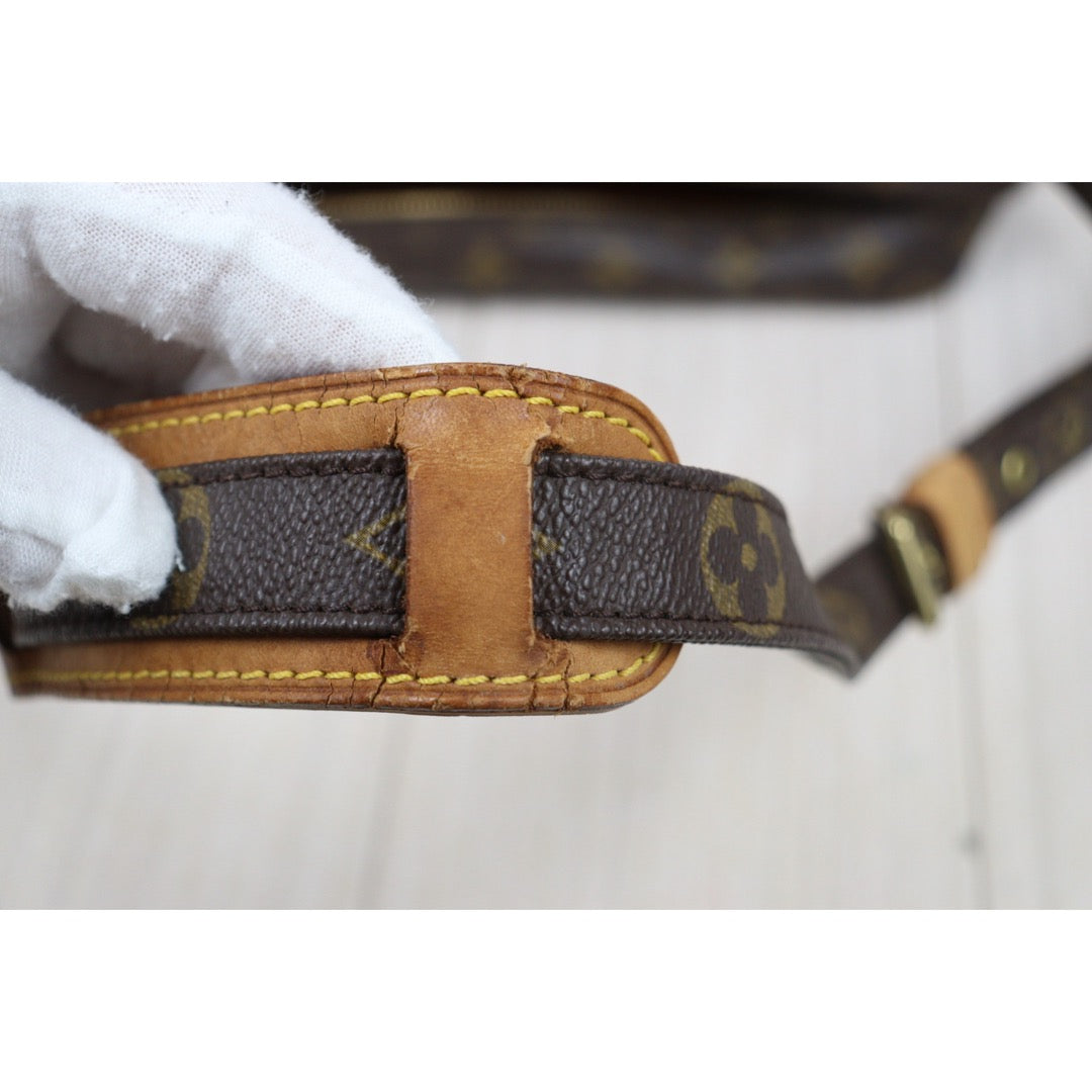 Include Entrupy Certificate of Authenticity｜Fair ( Rank B) ｜ Louis Vuitton Monogram Nile Shoulder Bag｜26011307
