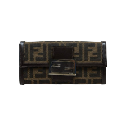 Excellent（Rank SA）｜FENDI  Zucca Mamma Wallet ｜24121915