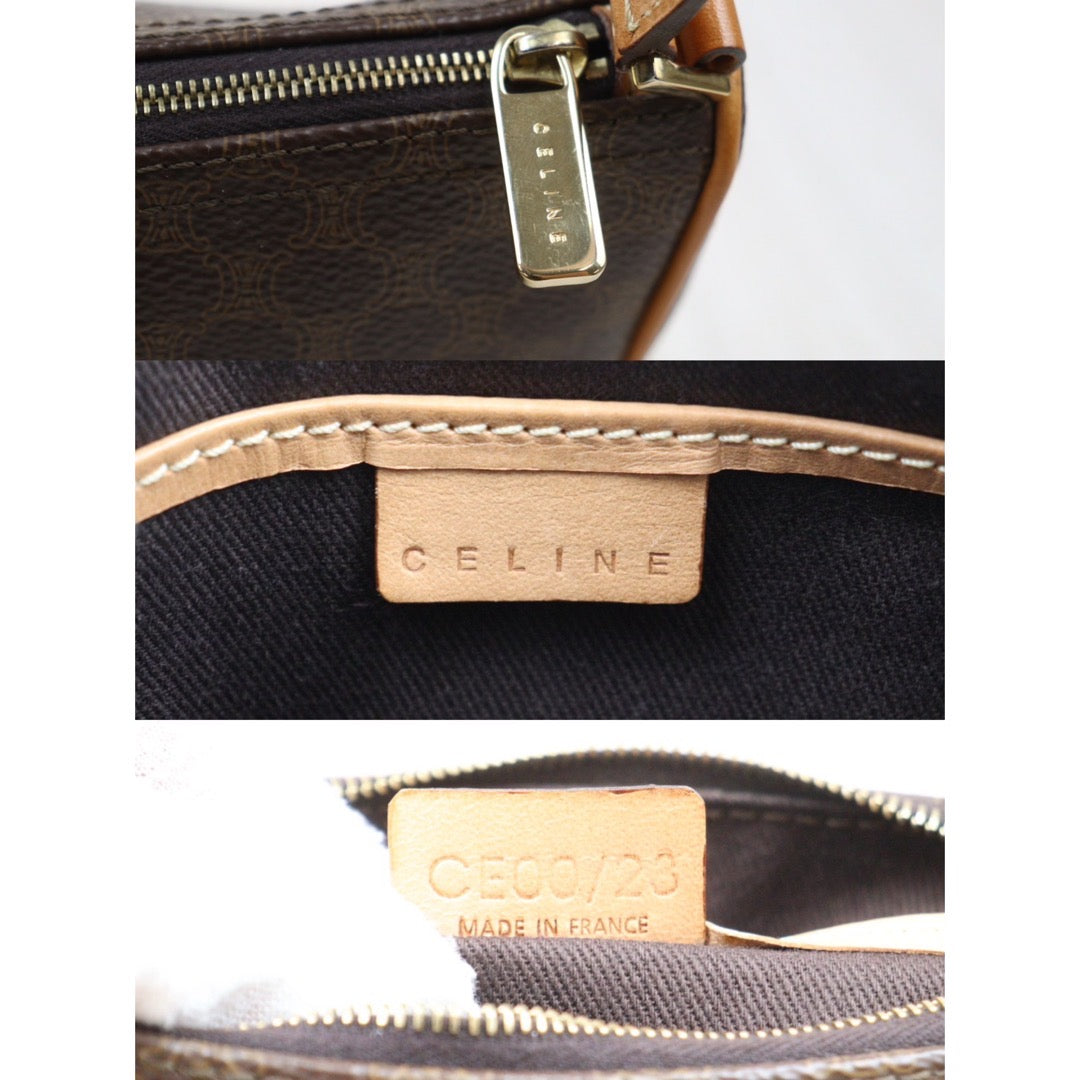 Rank A ｜ CELINE Macadam ShoulderBag ｜24050625