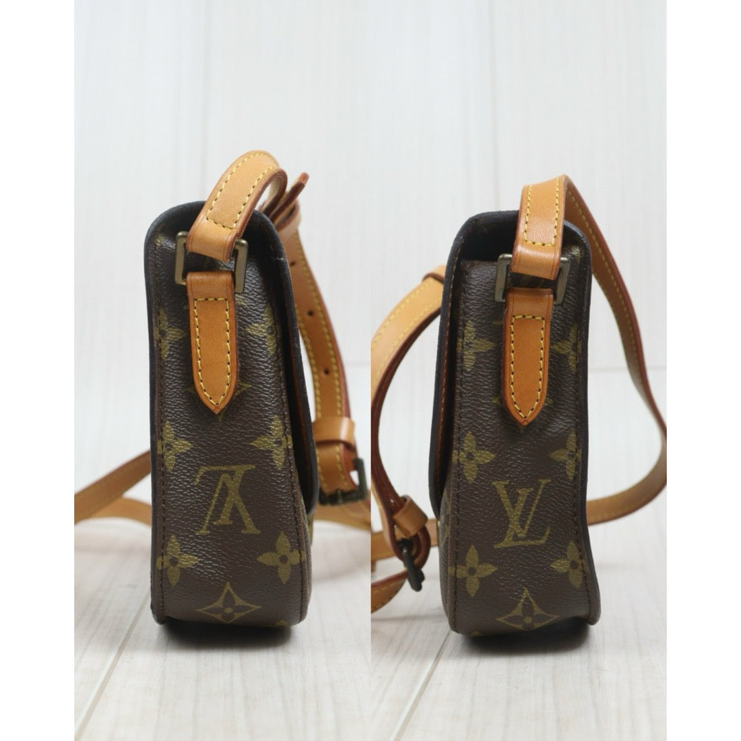 Include Entrupy Certificate of Authenticity｜Good ( Rank AB)｜ Louis Vuitton Monogram Pork skin Saint Cloud PM Shoulder Bag ｜26072104
