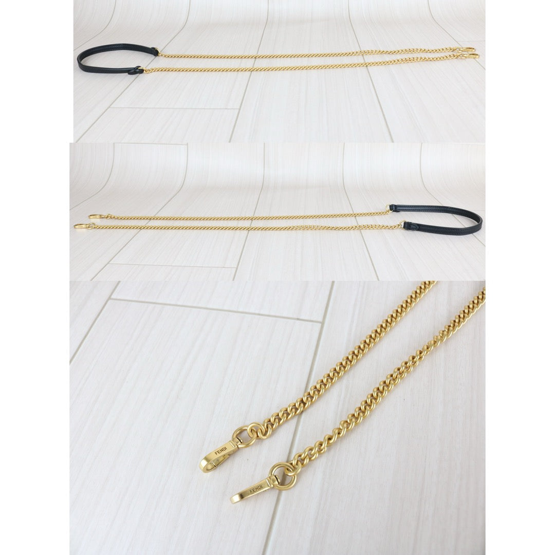 Very Good ( Rank A)｜ FENDI Zucca Mamma Baguette Sheep Skin Brown Shoulder Bag PM｜S25111302