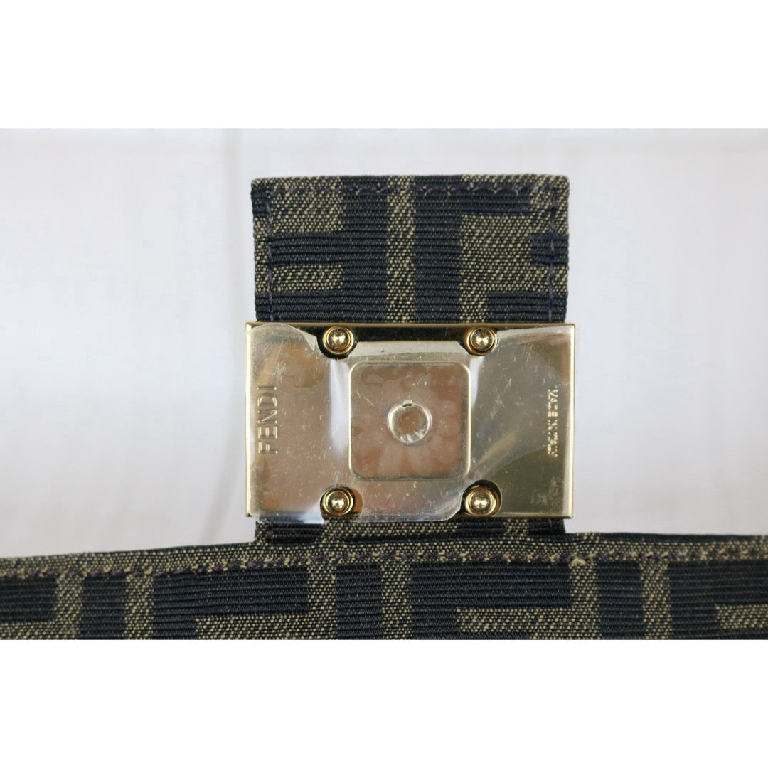 Excellent（Rank SA）｜ FENDI Zucca Mamma Baguette Multi-Pocket Shoulder Bag  Current Model｜X25102308