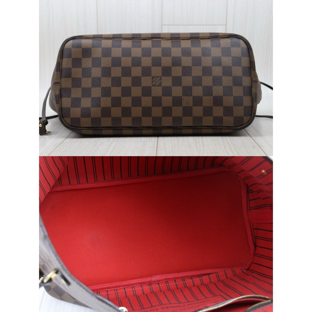 Good ( Rank AB)｜ LV Damier Neverfull MM Shoulder Bag With Pouch｜25022606