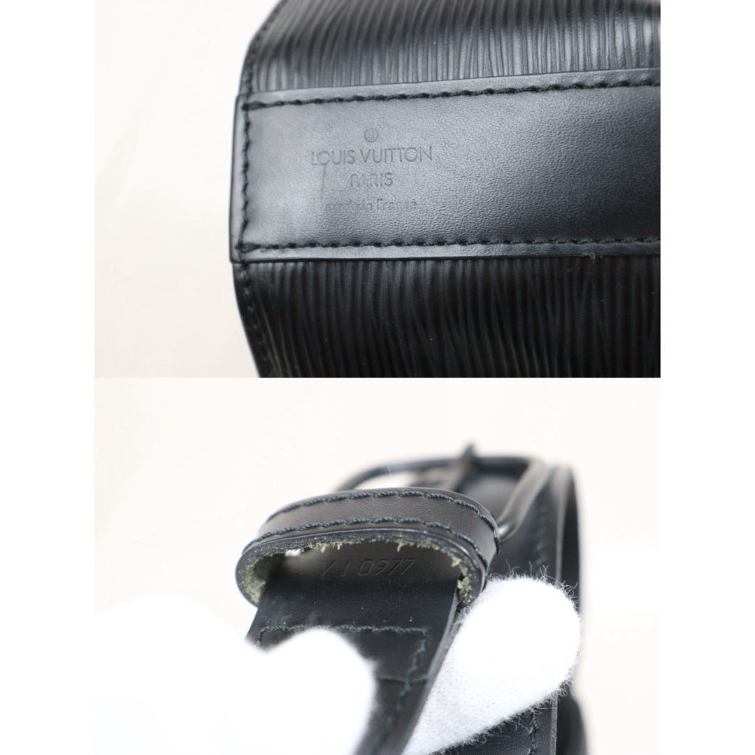 Include Entrupy Certificate of Authenticity｜Good ( Rank AB)｜Louis Vuitton Epi Sack de Paul Shoulder Bag Black｜26061807