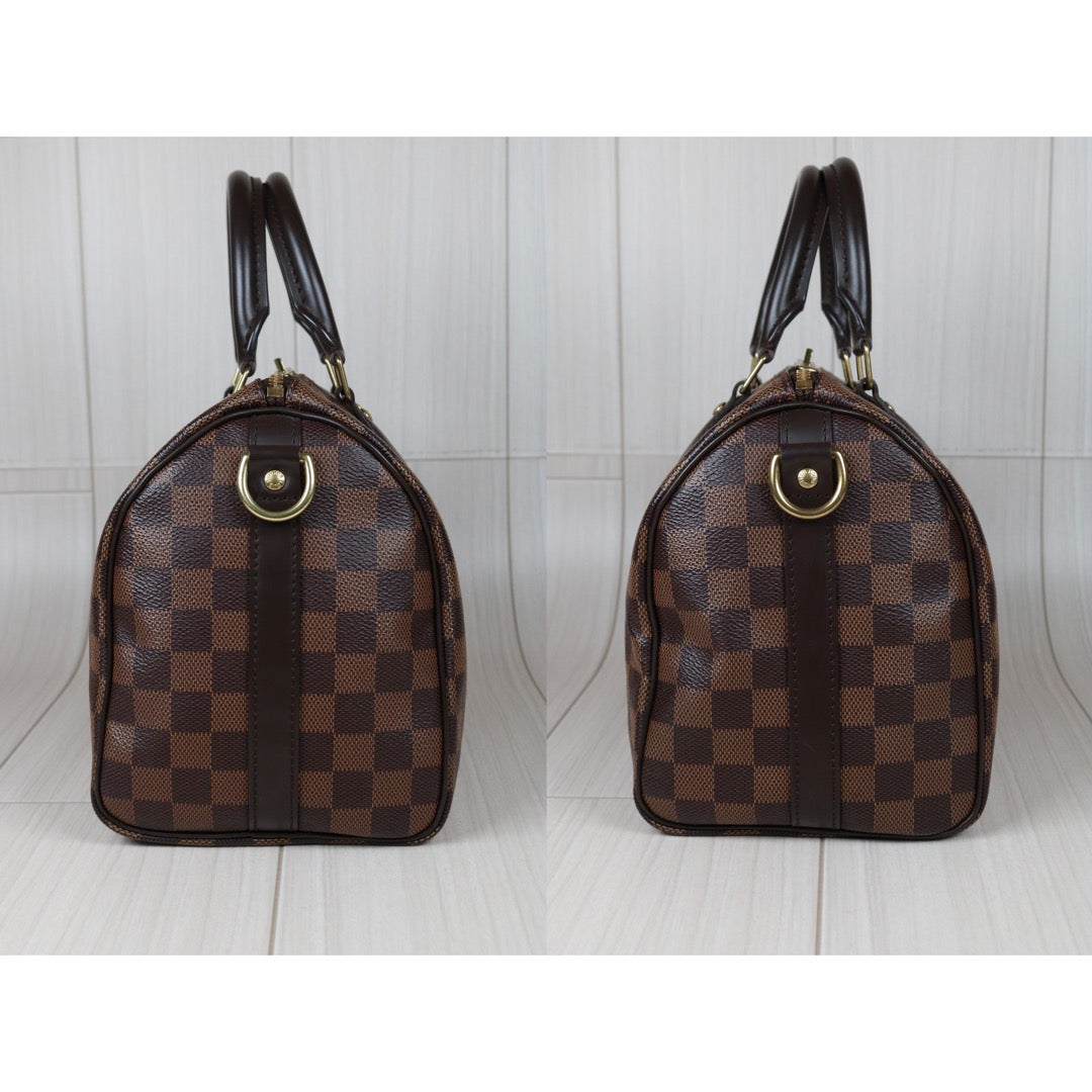 Rank A｜ LV Damier Speedy 25 Hand Bag With Shoulder Strap｜S24052403