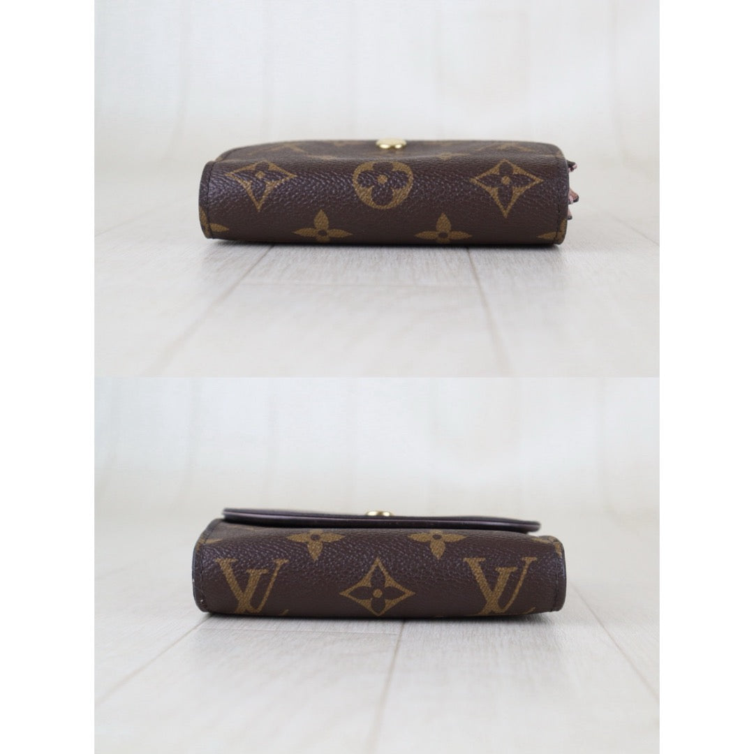 Include Entrupy Certificate of Authenticity｜Good ( Rank AB)｜ Louis Vuitton Monogram Ariane Wallet Rose Ballerine｜S26090409