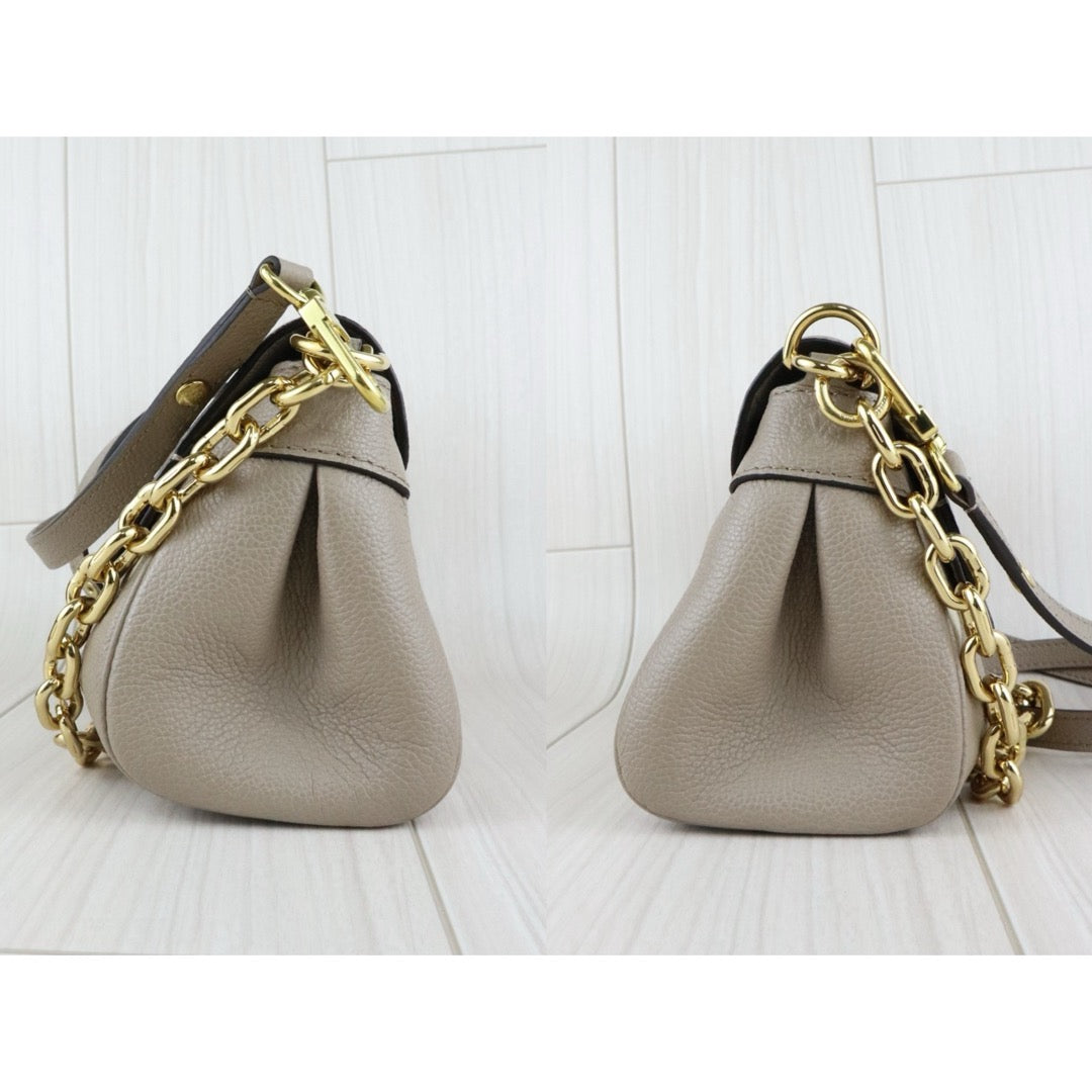 Very Good ( Rank A)｜ LV Monogram Favorite MM Shoulder Bag Etoupe Gray IC Chips Model｜W25110601