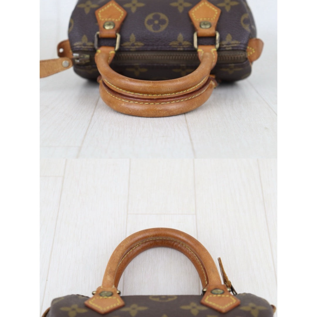 Fair ( Rank B) ｜ LV Monogram Mini Speedy Handbag With Shoulderstrap｜H25090808