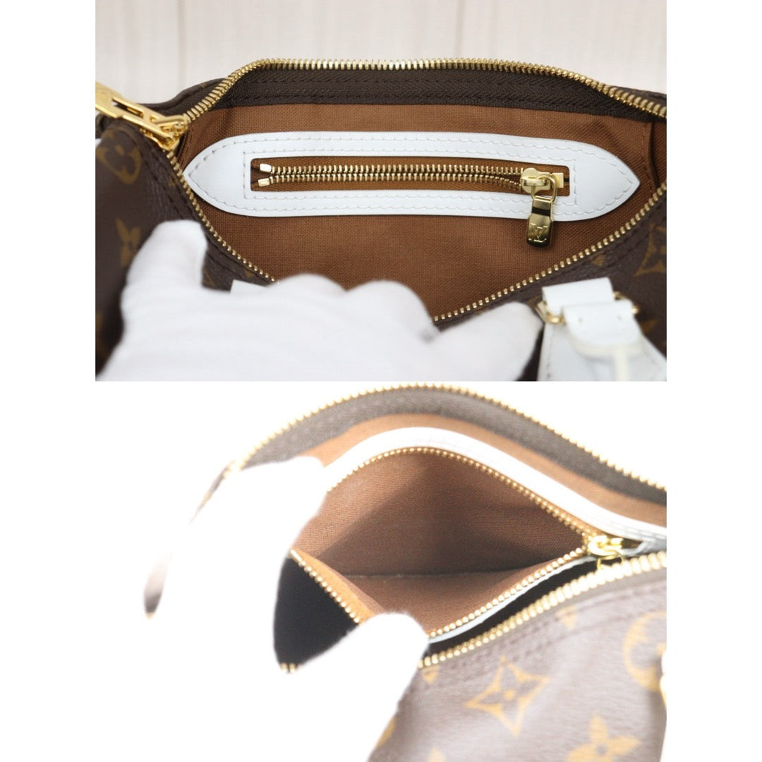 Very Good ( Rank A) ｜ LV Monogram Speedy Bandouliere  25 Hand Bag With Shoulder Strap Tennis Limited Edition｜P25082715