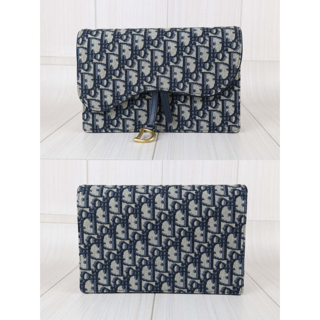 Include Entrupy Certificate of Authenticity｜Very Good ( Rank A)｜   Dior Trotter WOC Shoulder Bag ｜S26040808