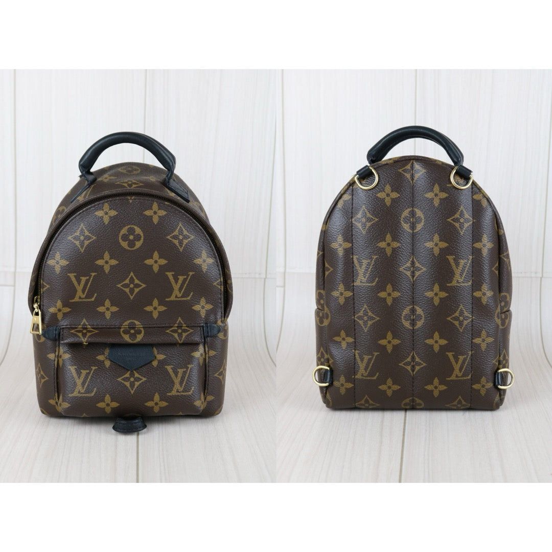 Very Good ( Rank A) ｜  LV Monogram Coated Canvas Mini Palm Springs Backpack｜X25082203