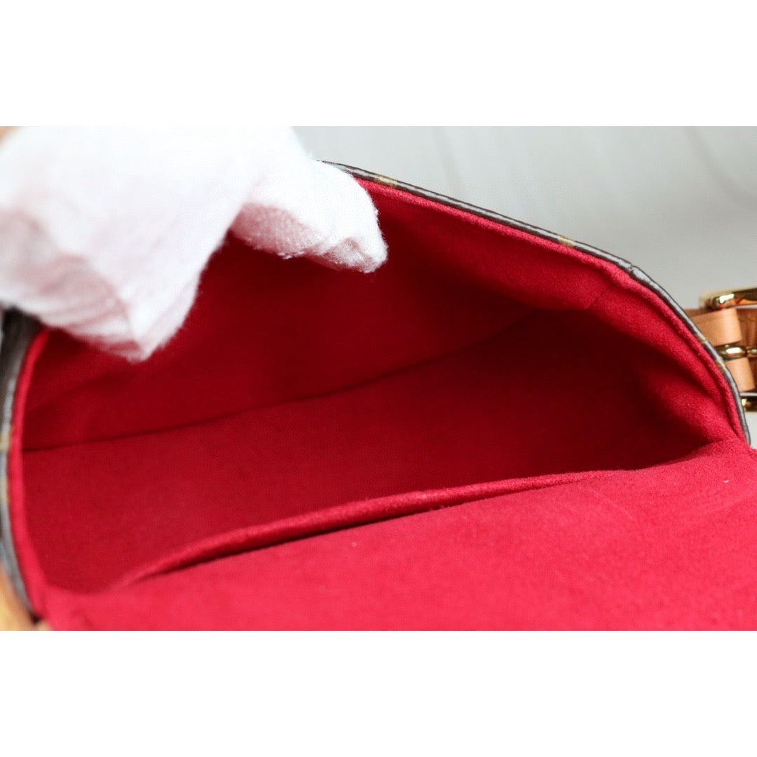 Rank AB｜ LV Monogram Tamburan Shoulder Bag Current Model｜S24051802