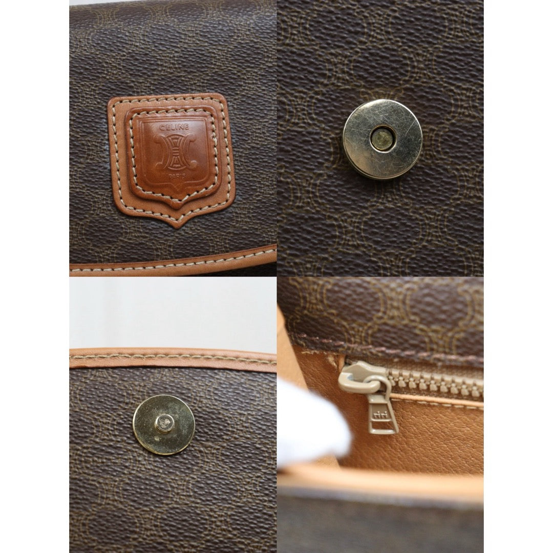 Good ( Rank AB)｜ CELINE Macadam Shoulder Bag ｜25120616