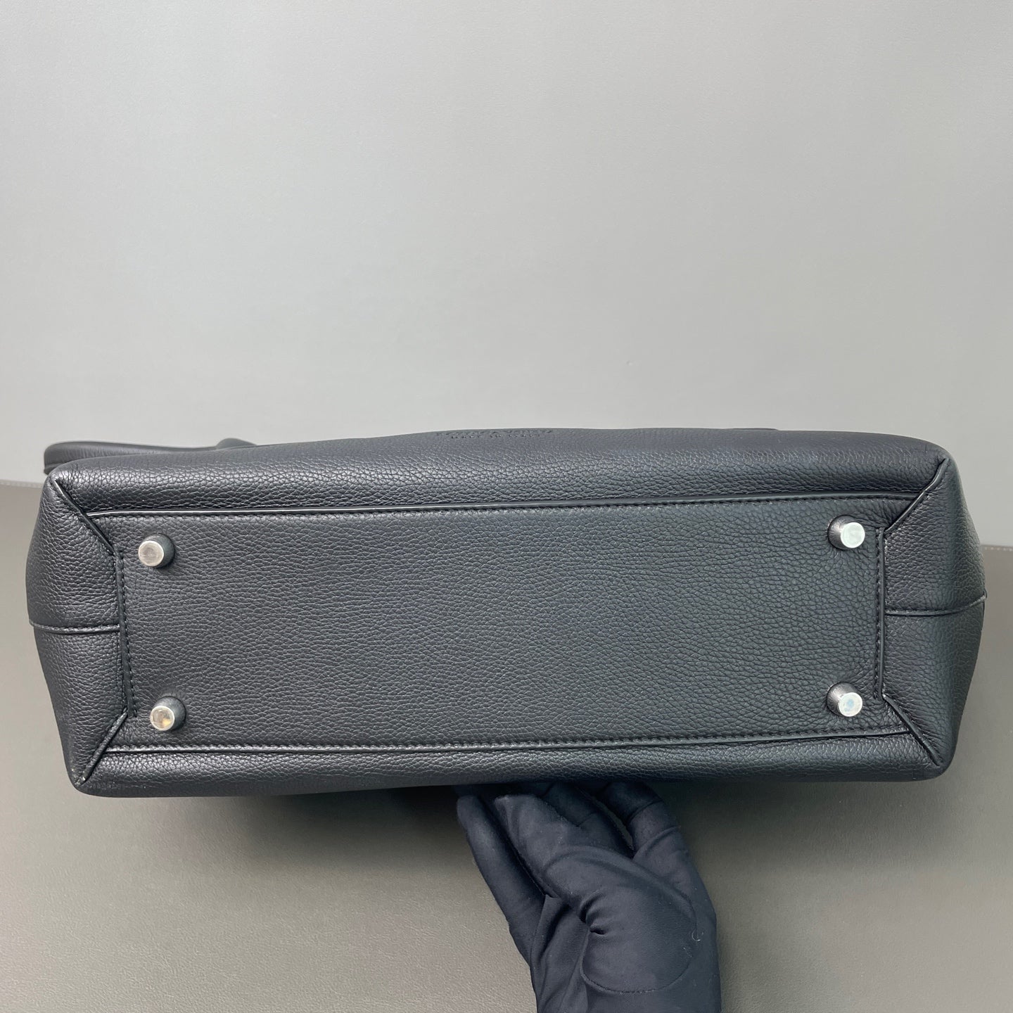 Bottega Veneta Calf Leather Arcoe  HandBag Black