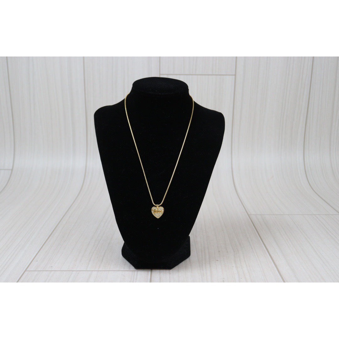 Very Good ( Rank A)  ｜ Dior CD Rhinestone Necklace ｜V24030756