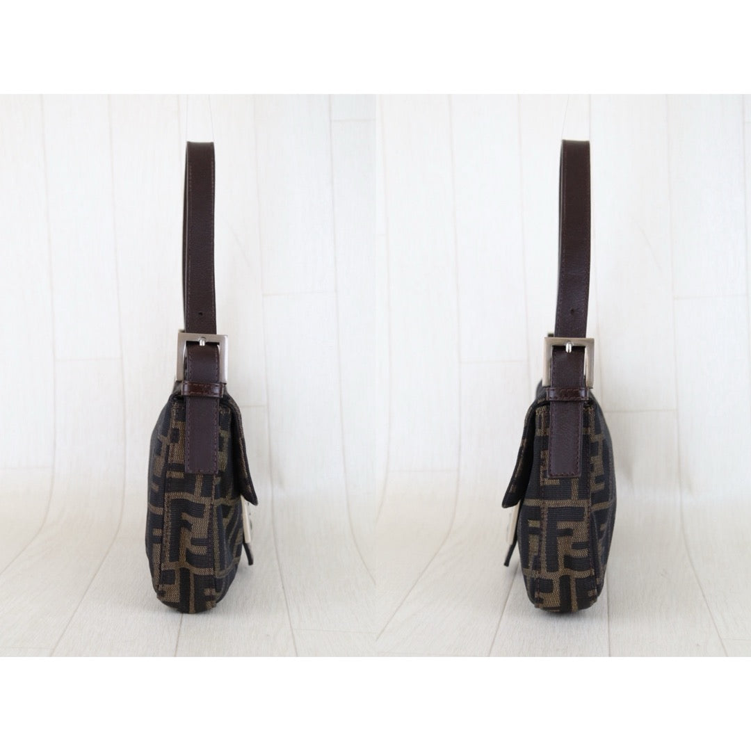 Good ( Rank AB)｜ FENDI Zucca Mamma Baguette Shoulder Bag｜S26011805