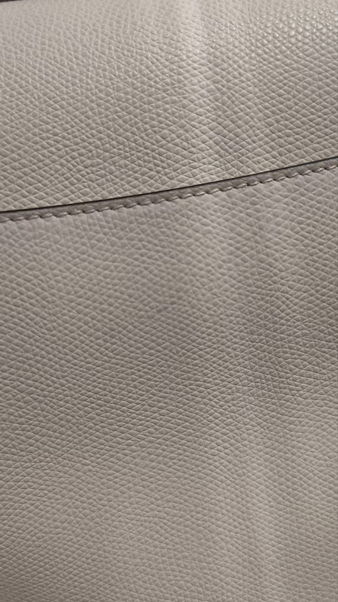 Very Good ( Rank A)｜Dior Saddle Shoulder Bag Medium White come with Entrupy Certificate of Authenticity