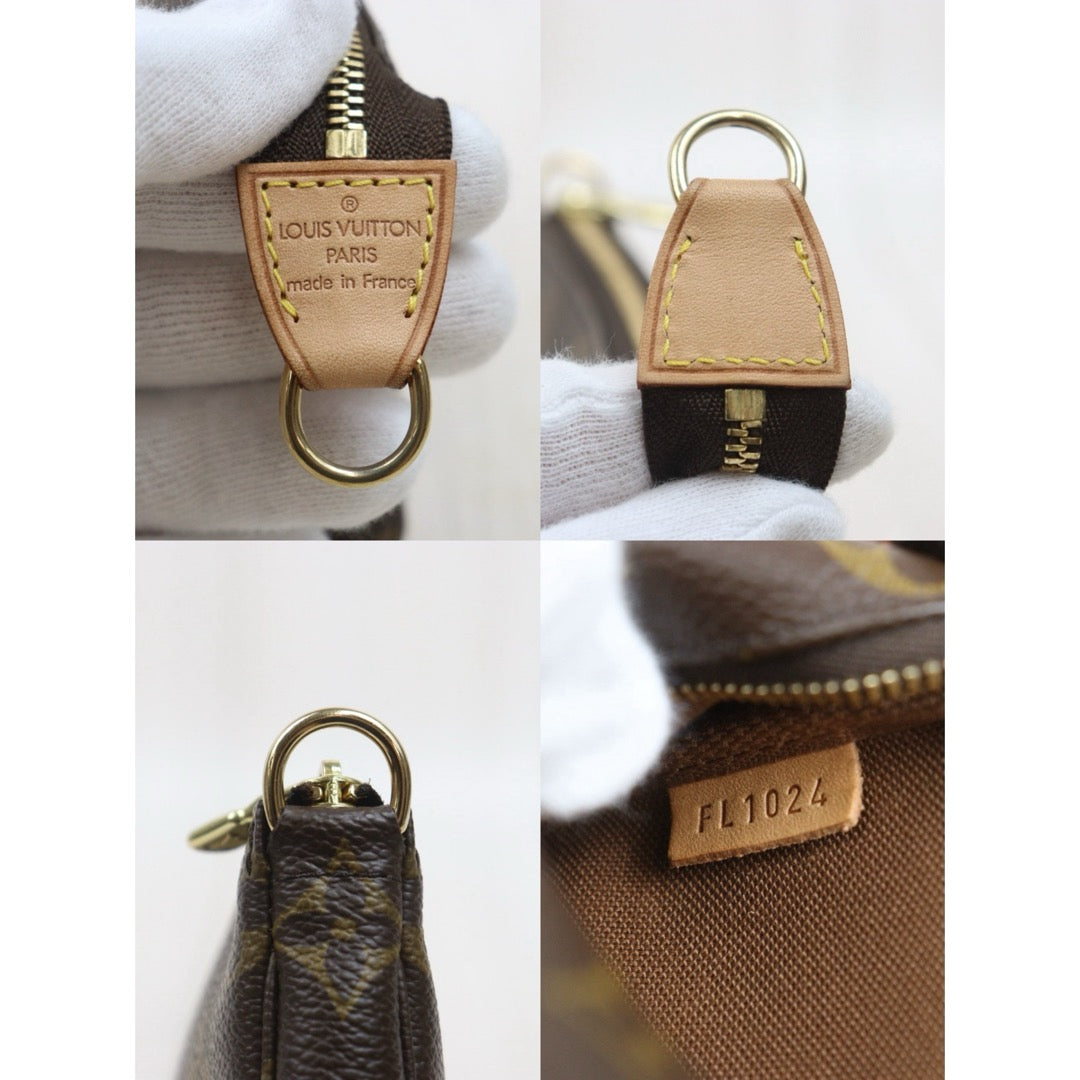 Include Entrupy Certificate of Authenticity｜Very Good ( Rank A)｜ Louis Vuitton  Monogram Petit Bucket GM Tote Bag With Pouch｜26070314