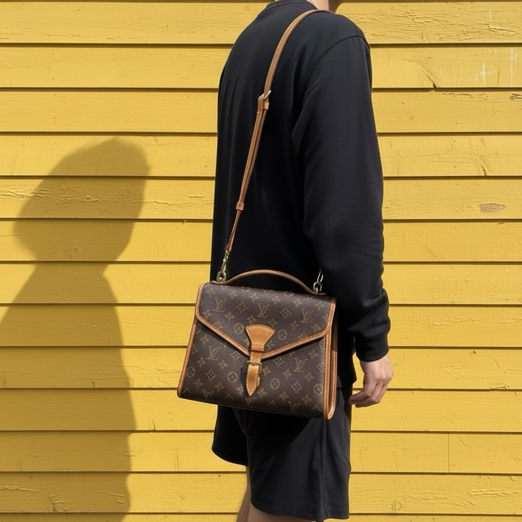 Include Entrupy Certificate of Authenticity｜Good ( Rank AB)｜Louis Vuitton Monogram Bel Air ShoulderBag｜26033003