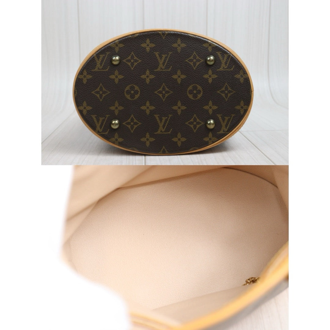Include Entrupy Certificate of Authenticity｜Good ( Rank AB)｜ Louis Vuitton  Monogram Petit Bucket PM Tote Bag ｜26072201